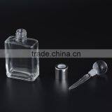 Unique Design 15ml Square Shaped Empty Clear Perfume Glass Bottles With Glass Stick for Cosmetic Packaging thumbnail-5