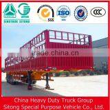Double Tire Side Open Cargo Semi Trailer for Sale thumbnail-3