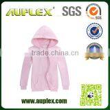 2015 Sublimation 100% Combed Cotton Plain Black Zipper Hoodie for Sale thumbnail-6