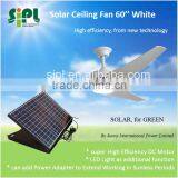 Vent Goods Solar Panel With Solar Bettery System 60 Inch Decorative Ceiling LED Panel Light Attic Ventilation Fans Ceiling Fan thumbnail-2