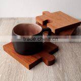 Wood Puzzle Serving Board, Wooden Cutting Board, Breakfast Board, Cheese Board thumbnail-1