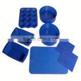 Custom summer flexible diamond shape silicone ice cube tray