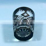 2017 Trendy Luxury Five Star Hotel Promotional Black Glass Tumbler thumbnail-6