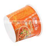 Plastic Noodle Bowl With IML Printing,Round Shape Disposable Noodle Containers With Lids thumbnail-6