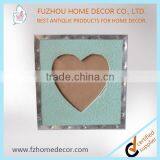 Heart Shape Bed Photo Frame With or Without Mat thumbnail-2