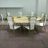 Wholesale Marble Round Dining Table and Chair thumbnail-3