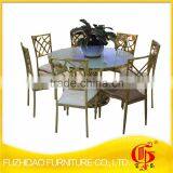 New Discount!! Fashion Modern Stainless Steel Table thumbnail-3