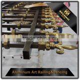 Powder Coated Cast Aluminum Decorative Villa Artical Garden Fencing Prices thumbnail-4
