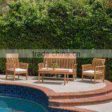2016 Swimming Pool Side Used Real Wood 2+1+1sofa Set Furniture thumbnail-1