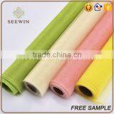 Packing Decorative Cheap Tulle 100% Pure Silk Organza Fabric thumbnail-4