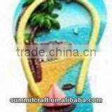 Custom Bahamas Souvenirs(Flip Flops or T-shirt Shaped)for Fridge Magnet thumbnail-2