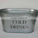 BUCKET Basin Enamelware Home Gardening Ice Basin Egg Shaped Basin thumbnail-1