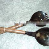 Large Spoons,Buffalo Horn Serving Spoon and Fork,Hand Crafted Buffalo Horn Spoons,Salad Serving Spoon thumbnail-1