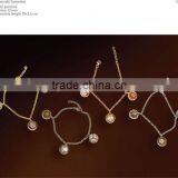 Fashionable Jewelry 925 Silver Elegant Fairy And Flower Cameo Bracelet Set Made in Italy B10 Cameo 12mm thumbnail-1