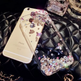 Silicone Cell Phone Case Diamond Mobile Phone Cases for IPhone7/7Plus/6/6s/6plus/6splus Tpu Case Soft Back Cover Housing thumbnail-3