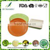 Biodegradable High Grade OEM Service Bamboo Fiber Flower Tray thumbnail-5