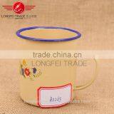 China Hot Sale High Quality Cheap Enamel Camping Mug Wholesale thumbnail-5