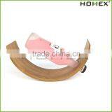 Bamboo Single Wine Bottle Holder /wine Bottle Rack Homex-BSCI thumbnail-2