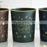 Plastic Rabbit Pattern Wastebin New PP