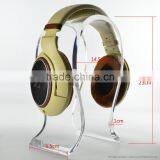 Acrylic Clear Earphone Display Rack Acrylic Headphone Display Stand thumbnail-1
