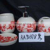 Promotional Gifts Ceramic Bathroom Set for Home & Hotel thumbnail-1
