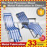 Outdoor Adjustable Beach Poolside Chair thumbnail-3