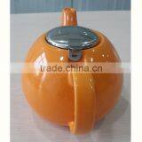 BTHJC-1 Ceramic 1.2L With Stainless Steel Lid and Infuser Teapot thumbnail-3