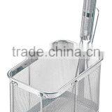 Stainless Round Bottom Udon Noodle Strainer With Wooden Handle Japanese Tebo thumbnail-5