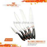 A3022 Colorful Non-stick Coating 5pcs Stainless Steel Knife Set thumbnail-6