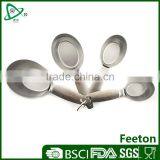 4pcs Stainless Steel High Quality Measuring Cup Set