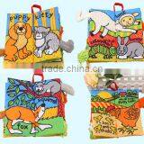New Born Baby Infant Developmental Soft Animal Cloth Book thumbnail-4