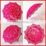 Vogue New Inventions Lace Wedding Lace Parasol Umbrella thumbnail-1