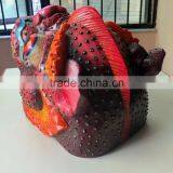 Dragon Mask Wall Hanging Decor Handmade in Nepal thumbnail-3