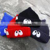 100% Acylic Cottonacrylic Beanie Embroidery Knit Hats/winter Caps thumbnail-6