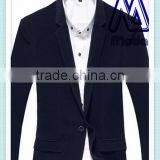Navy Blue Hooded Jacket thumbnail-1