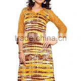 Jute Silk Monalisa Glamour Styles Kurtis thumbnail-4