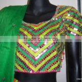 Designer Hand Beaded Lehenga Choli thumbnail-4