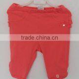 2016 Girls Embroidered Pink Color Pant for Summer thumbnail-2