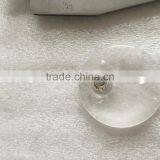 Custom Own Circle Natural Stone Pendant Necklace With Knotted Cord New Circle Natural Stone Pendant Necklace for Her 2017 thumbnail-6