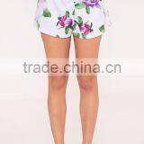 Custom Print Women Floral Print Grey Full Printing Flowers Ladies Pyjama Set Digital Printed Pajama Set thumbnail-5