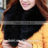 Fox Fur Fake Raccoon Fur Collar Fake Collar Scarf Shawl Big Collar in the Spring and Autumn Winter thumbnail-3