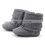 Wholesale Kids Boots Warm Baby Bow Moccasins thumbnail-3