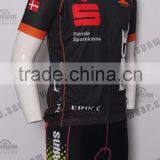 100% Polyester Wicking Functional Sublimation Small Dots Cycling Jersey thumbnail-2