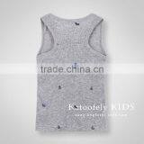 Wholesale Summer Sleeveless Cotton Boys Casual Children Tops thumbnail-5