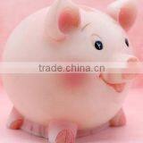 Cute Safe ABS Resin Pink Pig Saving Money Box in 2016 for Children thumbnail-2