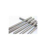 Silvery White 304 / 316 Round Threaded Stainless Steel Rod for Valve Steels thumbnail-1