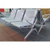 Metal Shine Silver Hospital Waiting Chair thumbnail-3