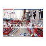 Steel Aerial Construction Tools Suspended Working Platform For Facade Adjusted