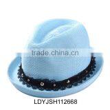 Wholesale Cheap Summer Panama Paper Straw Hat thumbnail-1
