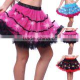 Adult LED Tulle Tutu Glowing Light Up Skirt for Party Stage Costume Show Nightclub thumbnail-6